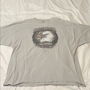 Harley-Davidson Light Gray Eagle Tee